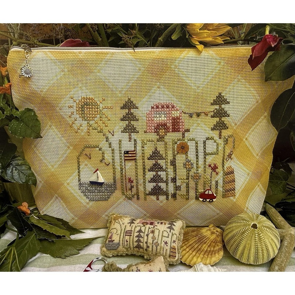 Summer Bag, Pincushion & Fob Cross Stitch Pattern By Shepherd's Bush